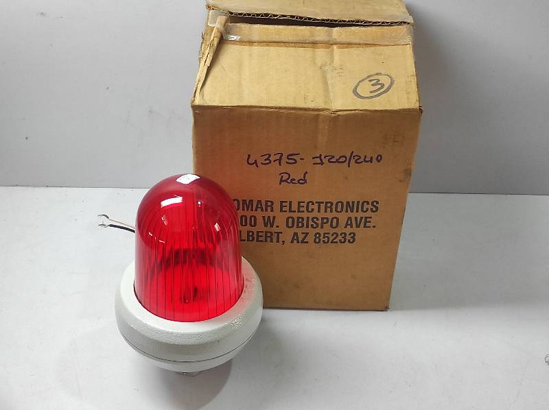 Tomar 4375-120/240 Strobe Light Red