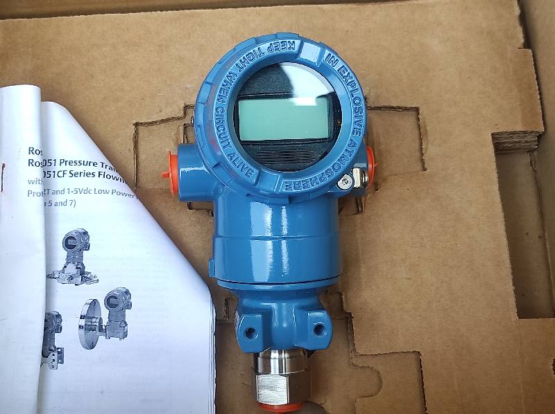 Rosemount 2051TG4A2B21AB4E2M5D4Q4Q8 Pressure Transmitter