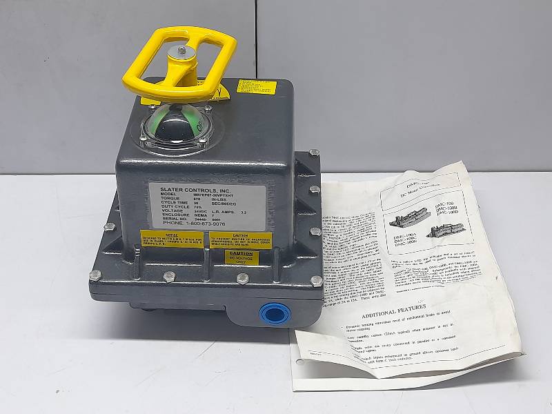 Slater Controls MR7EF07-30VPTXHT Electric Valve Actuator