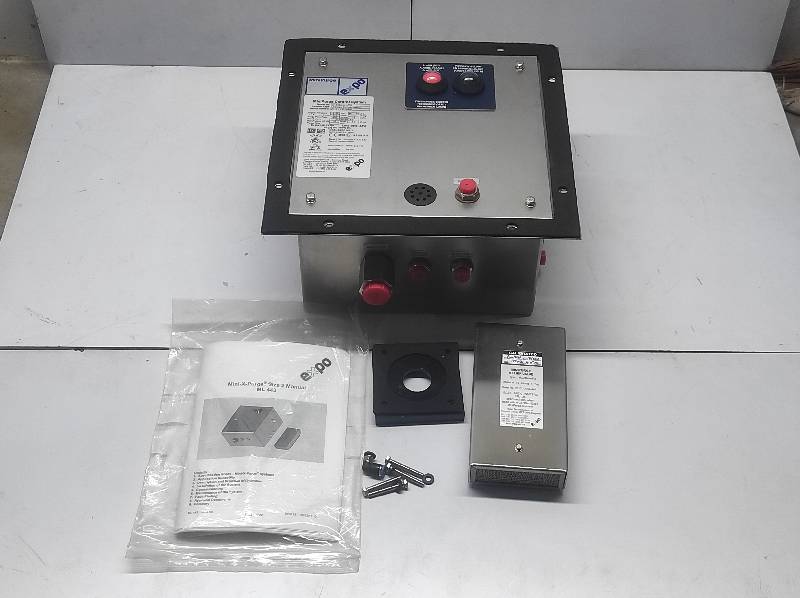 Expo Technlogies 07 2XLC/pm/PO Minipurge Control System RLV36/ss/FS Minipurge Relief Valve