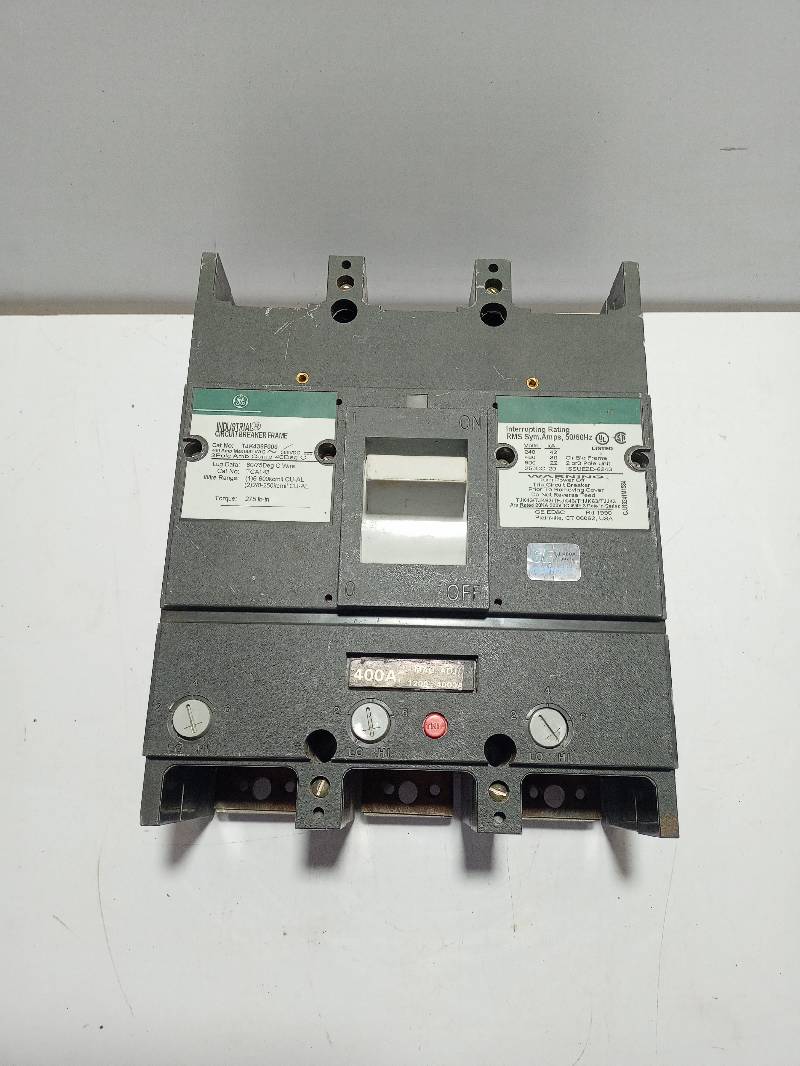 GE TJK436F000 Circuit Breaker 400A