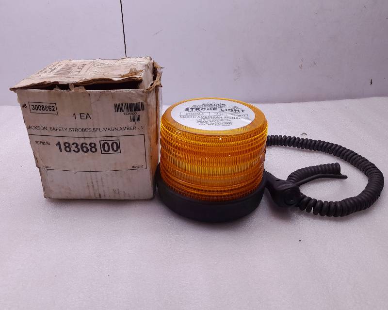 North American Signal Co ST500M-A Strobe Light Amber 12/24V       