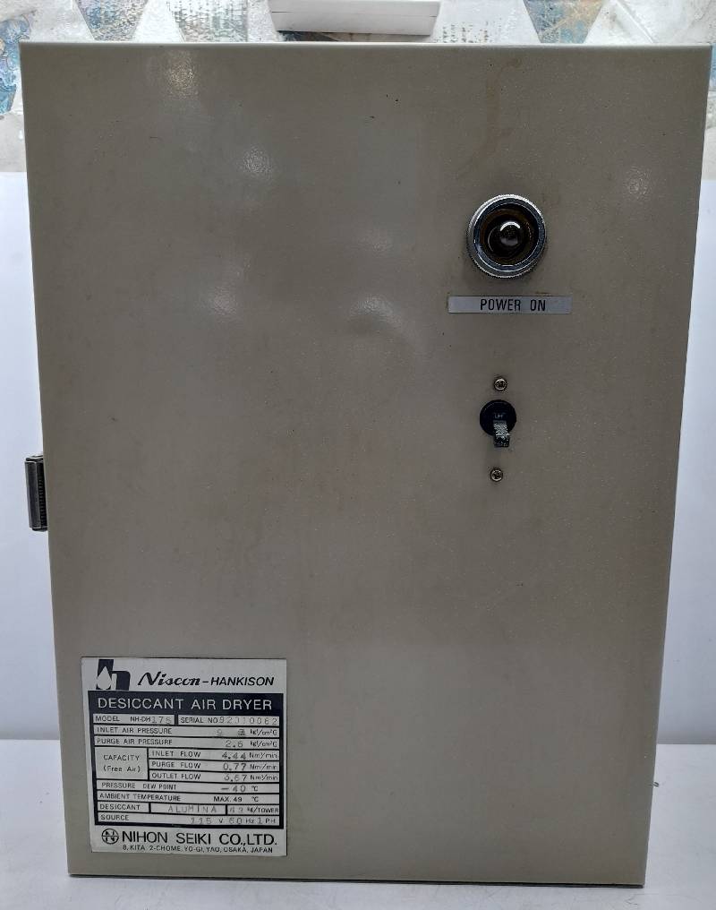 Nihon Seiki Niscon Hankison NH-DH175 Desiccant Air Dryer Idec FA-2 Junior Programmable Controller