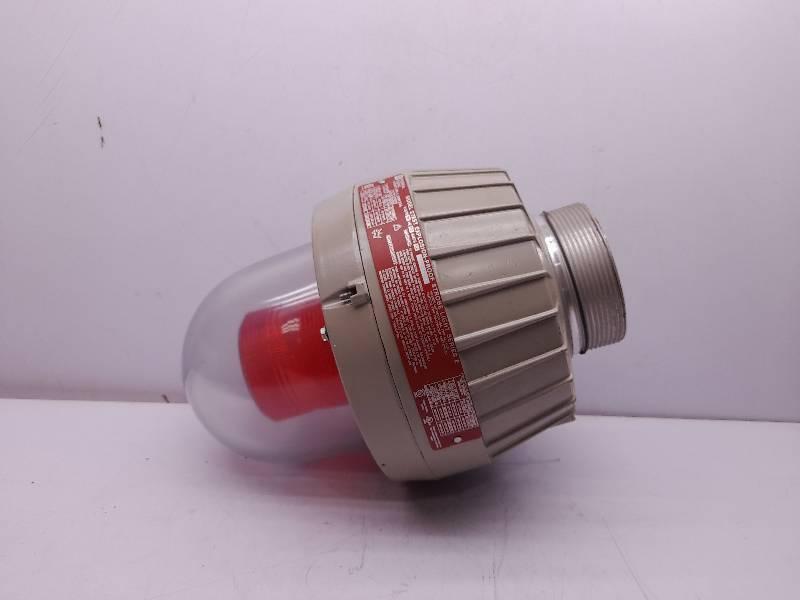 Federal Signal 27XST Explosion Proof Red Strobe Light Ser E 24VDC 1.9A