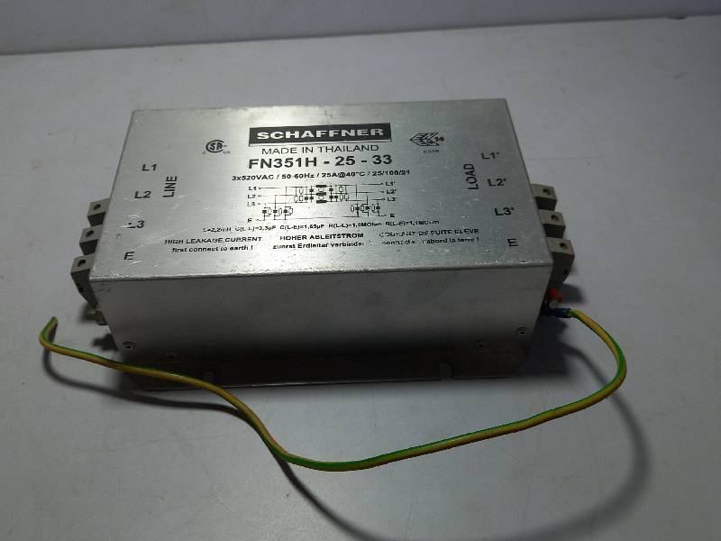 Schaffner FN351H-25-33 Power Line Filter