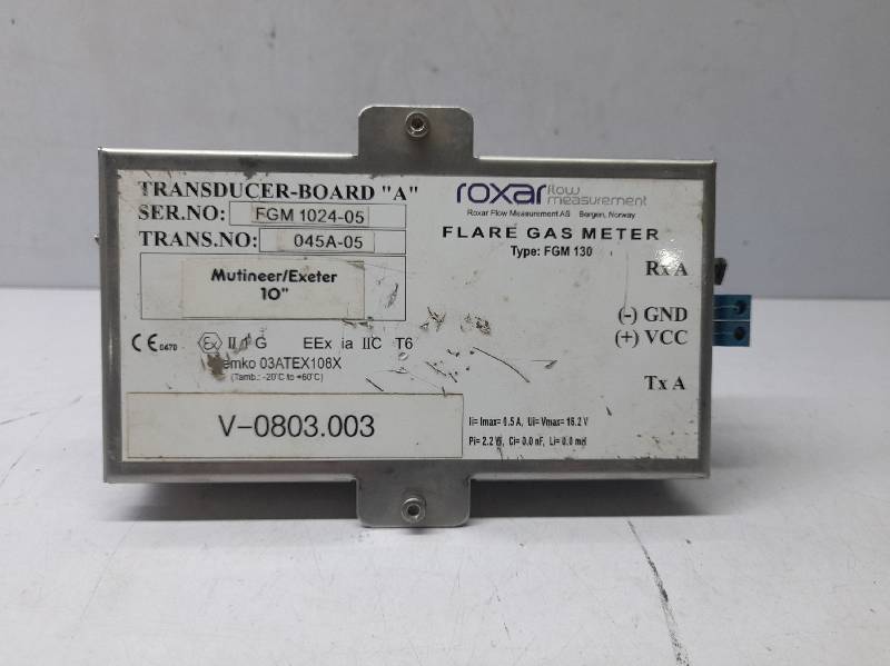 Roxar FGM 130 Flare Gas Meter