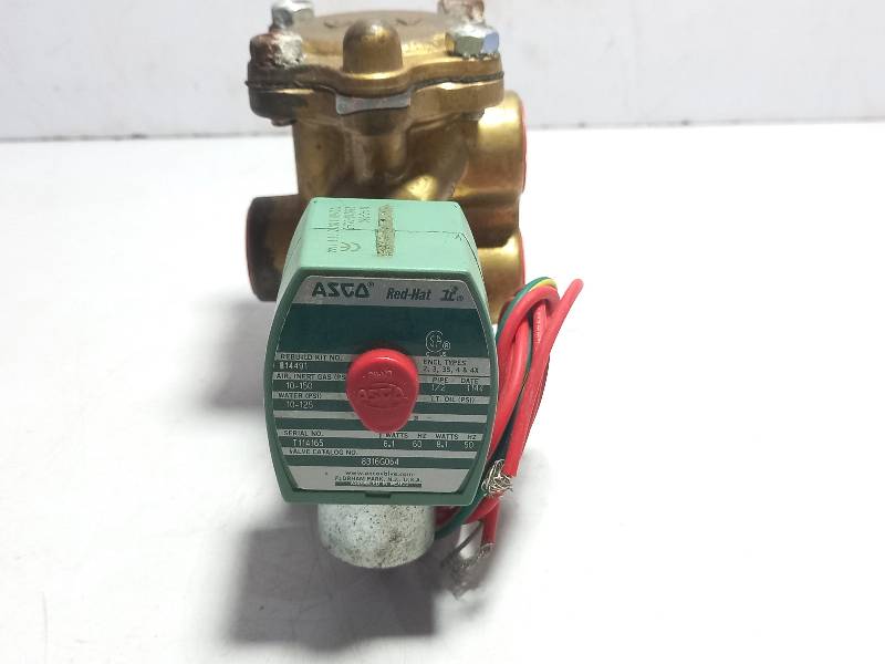 Asco RedHat 8316G064 24W630- Solenoid Valve - 1/2 in Pipe Size 