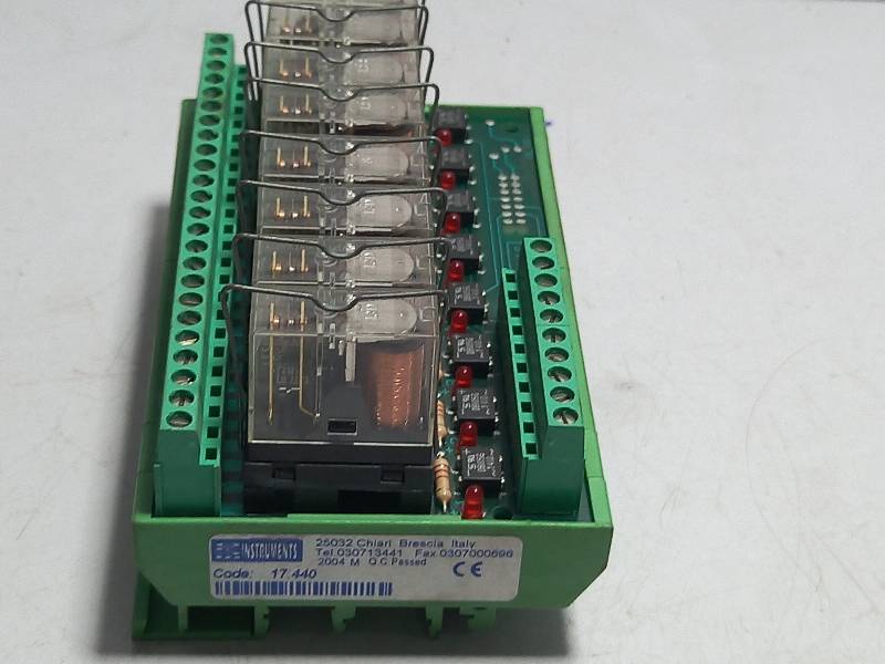 EURO Instruments 17.440  Mechanical Relay Module & G2R-1