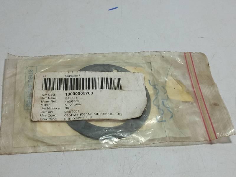 ALFA-LAVAL 41998103  GASKET  USED FOR PURIFIER OIL-FUEL