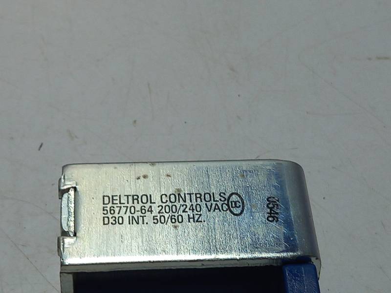 Deltrol Controls 56770-64   Door Unlock Solenoid   200/240VAC 50/60Hz