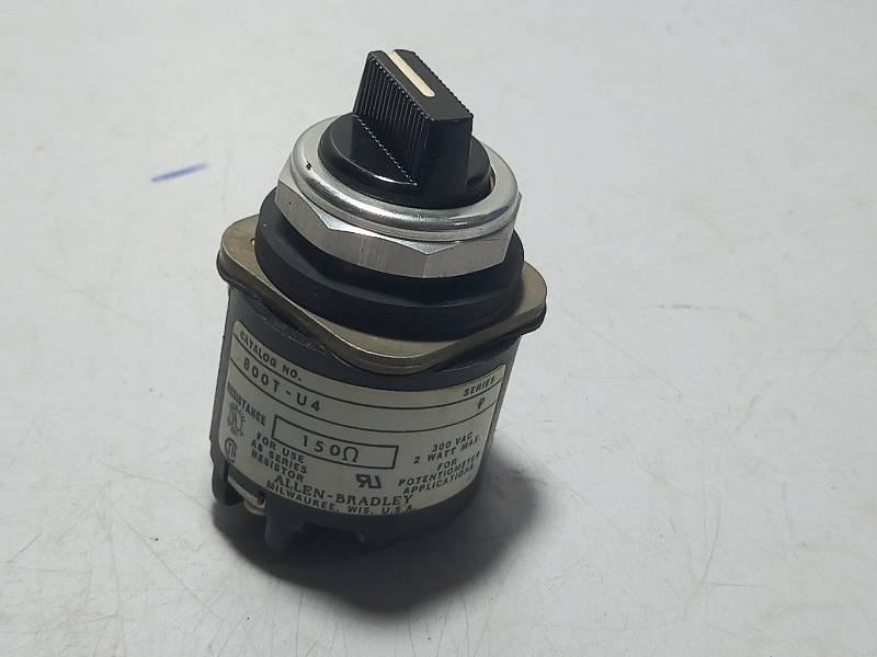 Allen Bradley800t-u4  Potentiometer   150 Ohms 300v