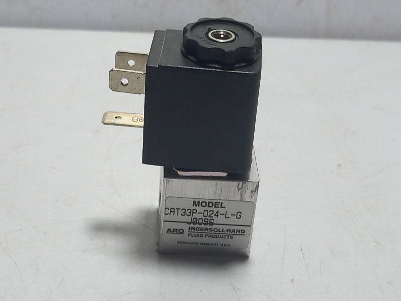 INGERSOLL RAND CAT33P-024-L-G SOLENOID VALVES  