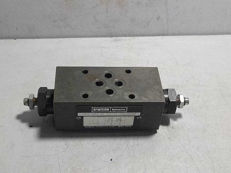 DENSION HYDRAULICS ZRD-ABZ-01-S0D1  CHECK VALVE  098-91058 