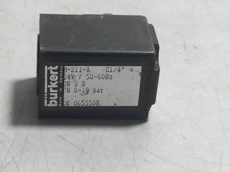 BURKET DK 065550H  COIL USED FOR SOLENOID VALVE  24V DN 3B PN0-10BAR 