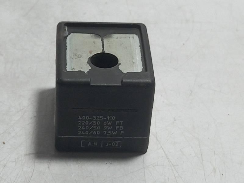 ASCO 400-325-110  SOLENOID COIL  220/50 6W FT  240/50 9W FB  24/60 7.5W