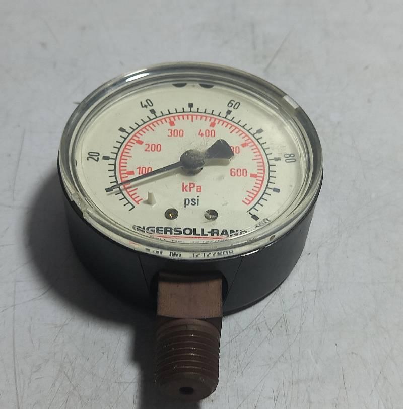  INGERSOLL RAND 32127896  PRESSURE GAUGE  0-100 PSI  100-600 kPa 