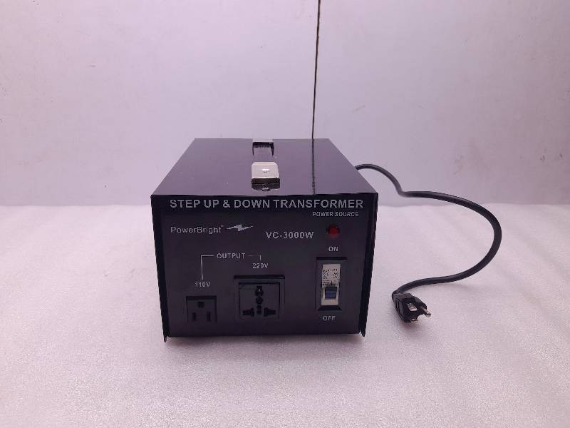 Power Bright VC-3000W Step UP & Down Transformer