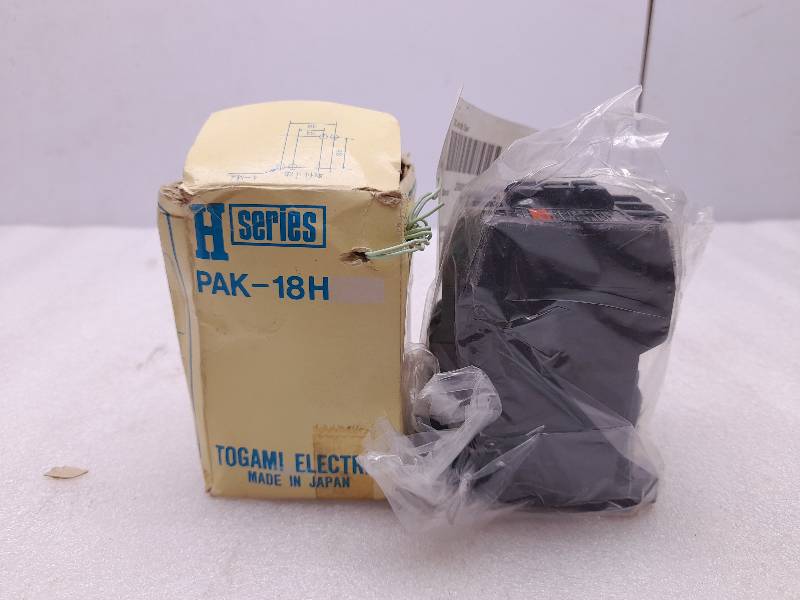 TOGAMI ELECTRICS PAK-18H  MAGNETIC CONTACTOR