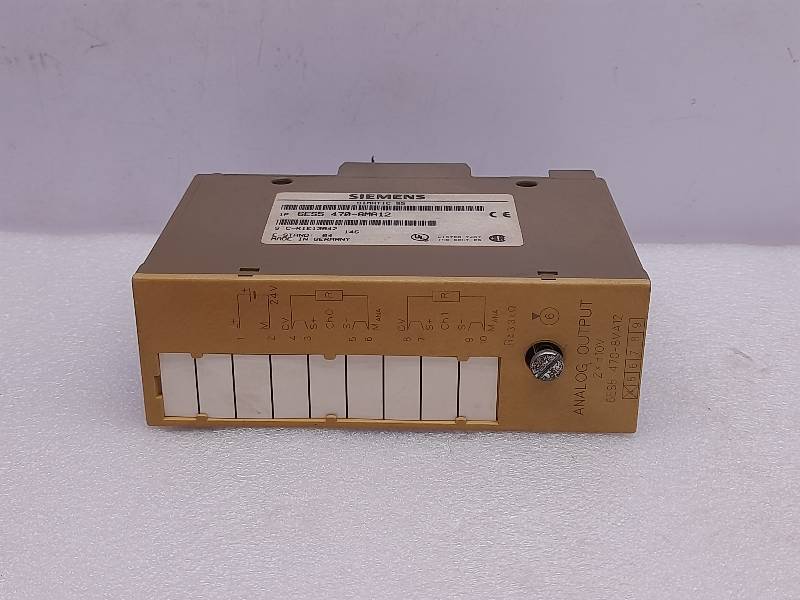 SIEMENS 6ES5 470-8MA12  ANALOG OUPUT