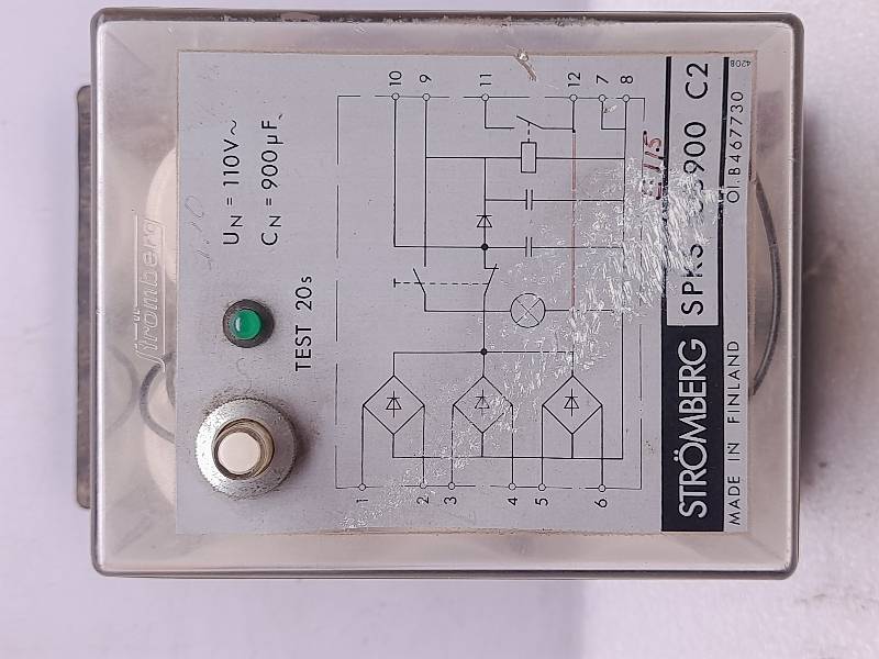 STROMBERG SPKS3B900C2  RELAY FOR MAIN GENERATOR 