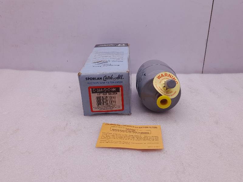 SPORLAN CATCH-ALL C-164-S-T-HH FILTER DRIER 1/2” 