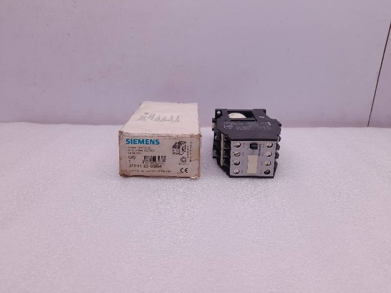 SIEMENS 3TF4122-0BB4 CONTACTOR  AC-3, 5.5KW 400/380V  DC 24V