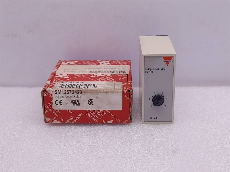 CARLO GAVAZZI SM12572420  VOLTAGE LEVEL RELAY  24V, 2-20V