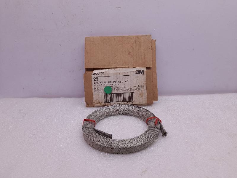 SCOTCH 34-7021-4563-1A  Electrical Grounding Braid  1/2IN* 15ft/12.7MM*4.57m 