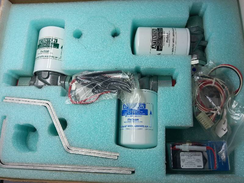 Floscan Series K Diesel Fuel Flow Monitoring System 860L3CB2K Series 8600