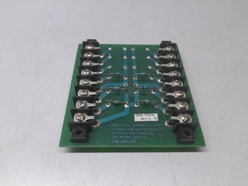 Ross Hill Controls Corp 0509-1700-00 Rev.A PCB / 0509170000