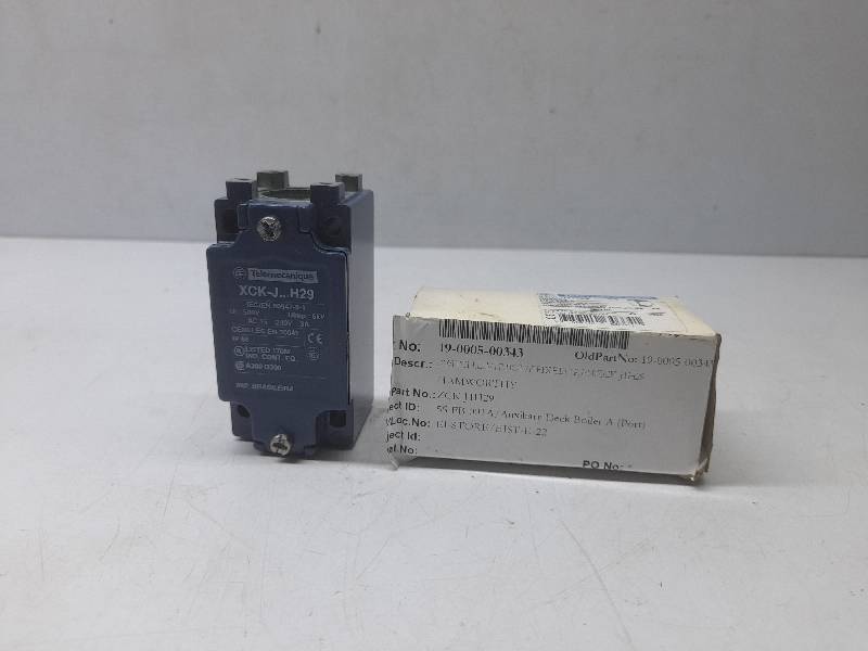 Telemecanique ZCK-J1H29 Limit Switch / XCK-J…H29 / ZCKJ1H29