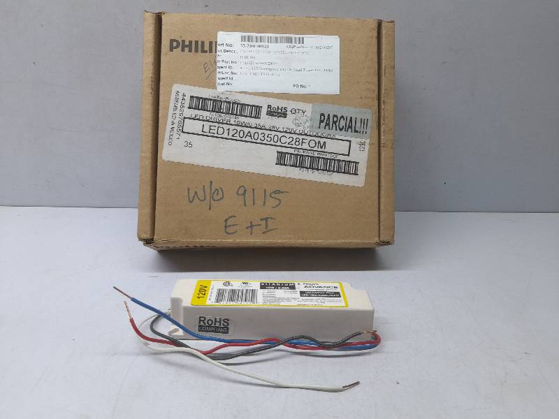 Philips Advance LED-120A-0350C-28FO Led Electronic Driver / LED120A0350C28FO