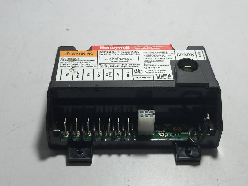 Honeywell S8610U Continuous Retry / 24V. 60Hz. PV=1A Max. MV=2A Max