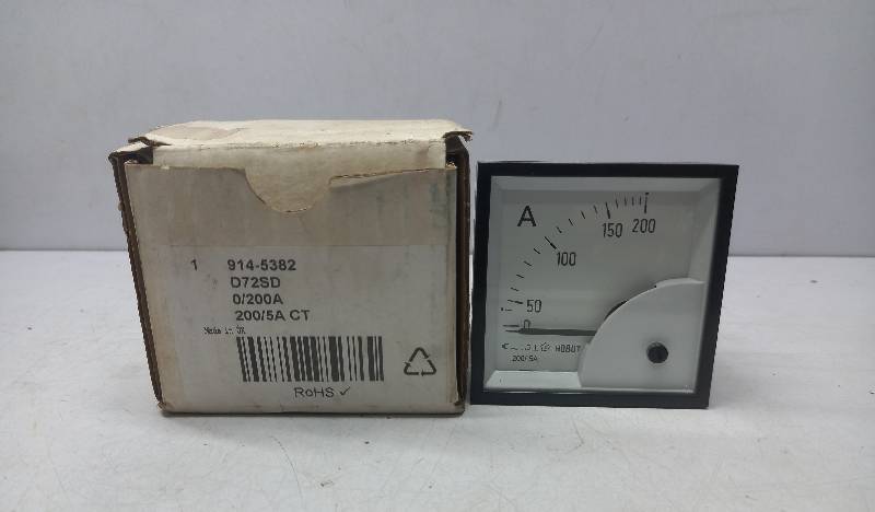 HOBUT 914-5382  Analogue Panel Ammeter  D72SD