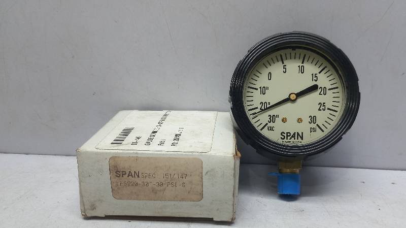 Span LFS220-30  Gauge Combo  30HG-30PSI