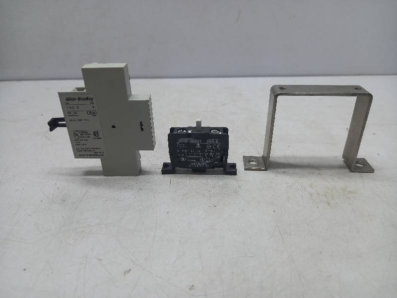 Allen-Bradley 100-SD10  Auxiliary Contact Block & Allen-Bradley 800E-3X01  Contact Block