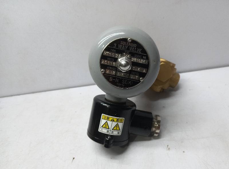 B-N Seiki MT10/2B  3Way Solenoid Valve  Size: 1/4