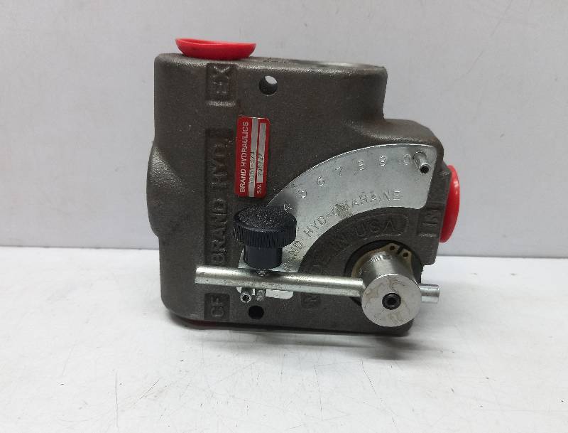 Brand Hydraulics FC51-374  Flow Control Valve  SN: 230737