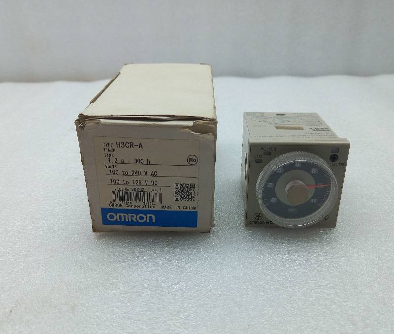 Omron H3CR-A  Timer Time  100 to 240V AC  100 to 125 V DC