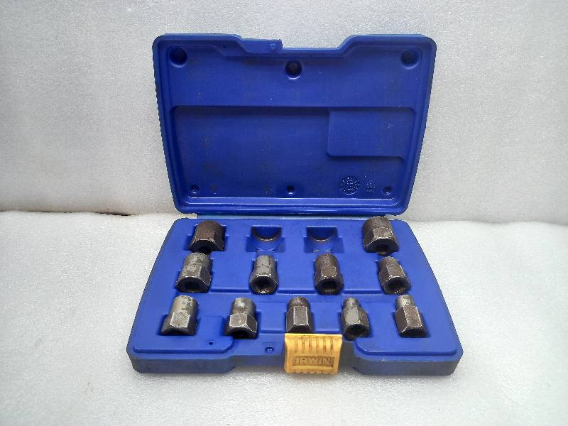 Irwin Hanson  Metric/ Fractional Combination Bolt Extractor Set  1/4\