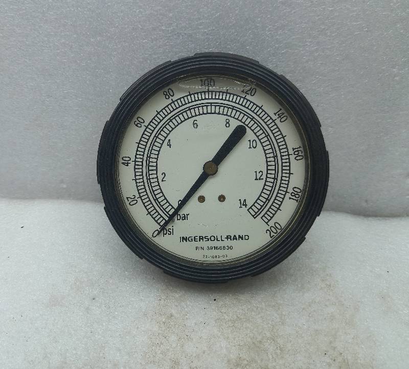 Ingersoll-Rand 39166830  Pressure Gauges  0-14bar  0-200psi