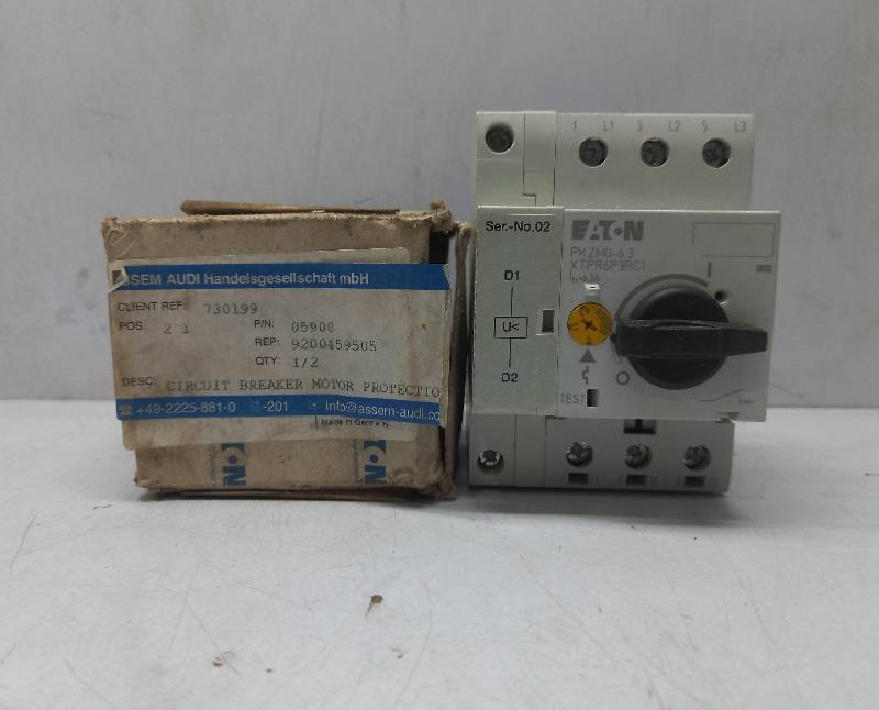 Eaton PKZM0-6.3XTPAXUVR  Motor Protection Circuit  690V ac