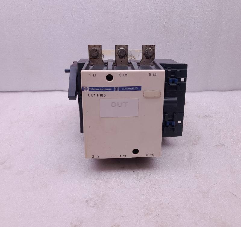 Telemecanique LC1 F185  Contactor  Square D  600V a,c,max