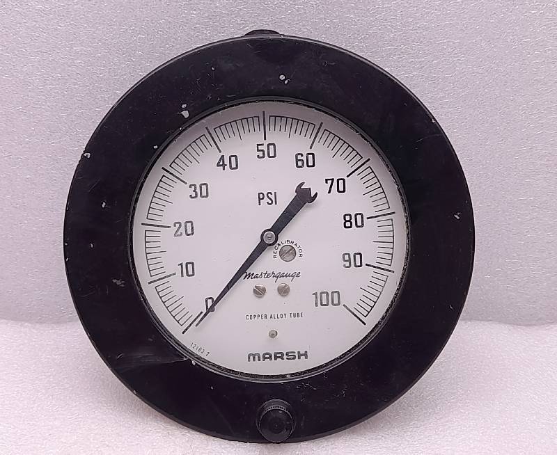 Marsh 12103-2  Pressure Gauges  Mastergauge