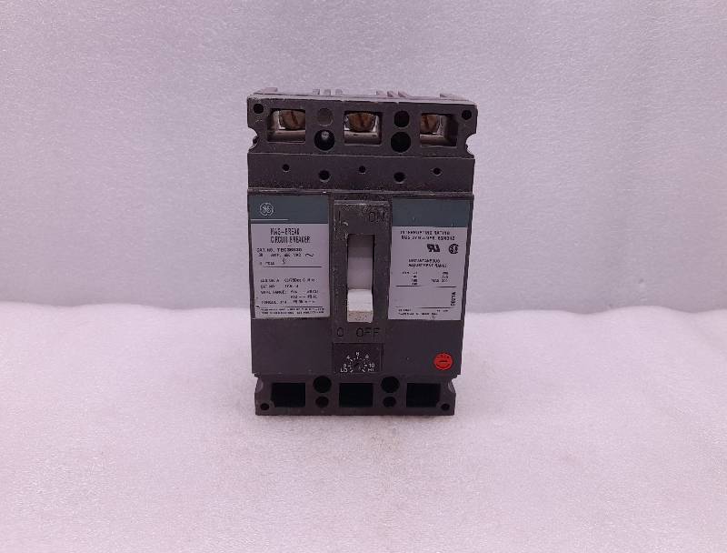 General Electric TEC36030  Circuit Breaker  3POLE  30AMP 600VAC