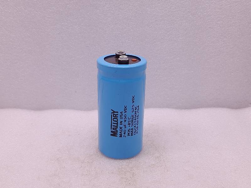 Mallory CG241T450V4C  Capacitor  240uF 450VDC  85C