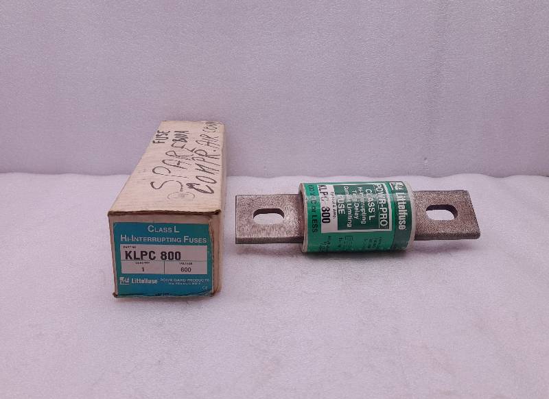 Littlefuse KLPC800  Hi-Interrupting Fuse  Class L  600V