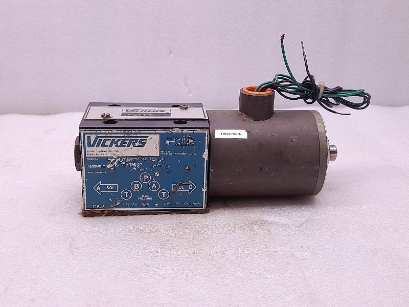 Eaton Hydraulics DG4V-012A-M-X2-ER4-10  Directional Valve  Vickers  120VAC/60Hz