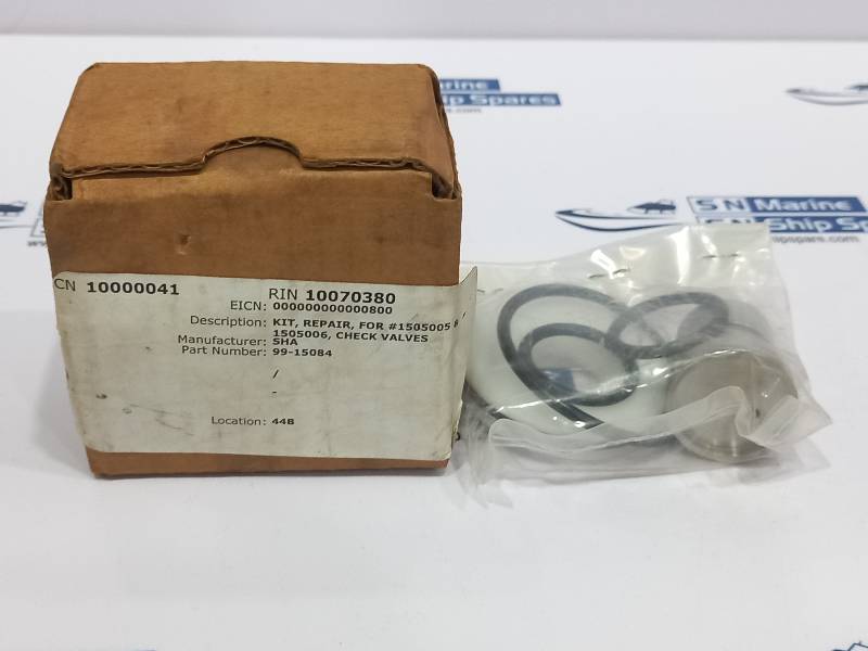 SHA 99-15084 Repair Kit For 1505005, 1505006 Check Valve