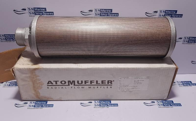 Allied Witan 44AW56 AtomufflerModel 20 44AW56M20 Radial Flow Muffler